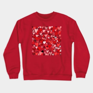 RED HEARTS Crewneck Sweatshirt